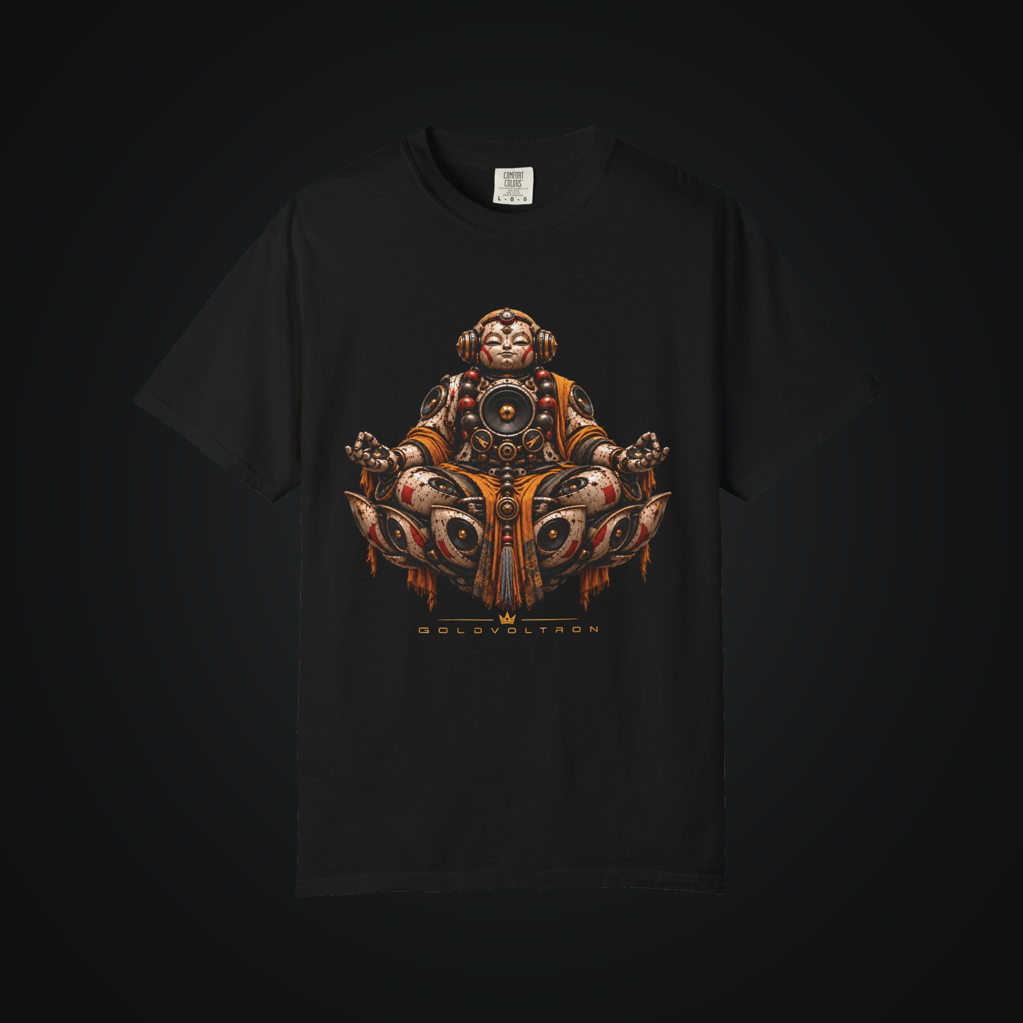 GoldVoltron Oni Skratch graphic T-shirt